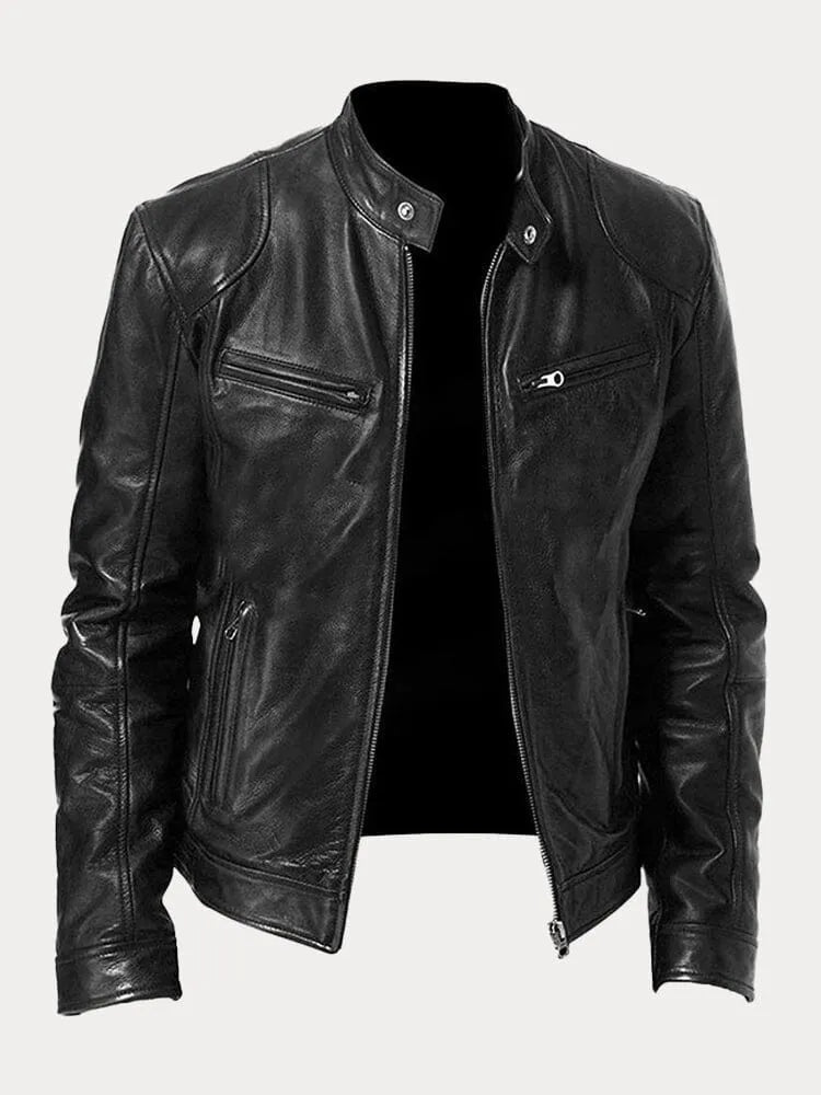 Henryk / Premium Casual Skórzana Kurtka