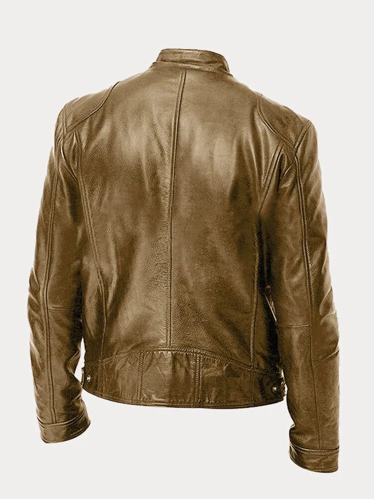 Henryk / Premium Casual Skórzana Kurtka