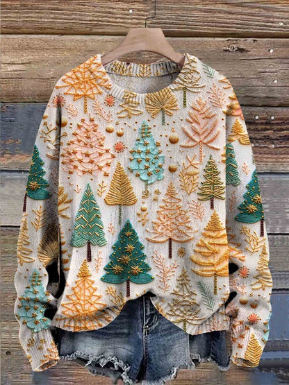 Anja™ – Świąteczny sweter Happy (Oferta na Czarny Piątek)
