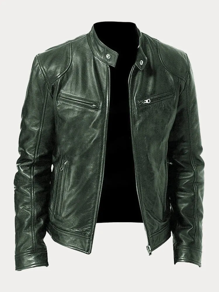 Henryk / Premium Casual Skórzana Kurtka