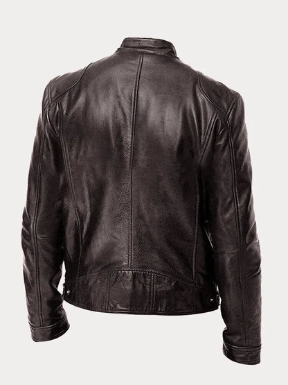 Henryk / Premium Casual Skórzana Kurtka