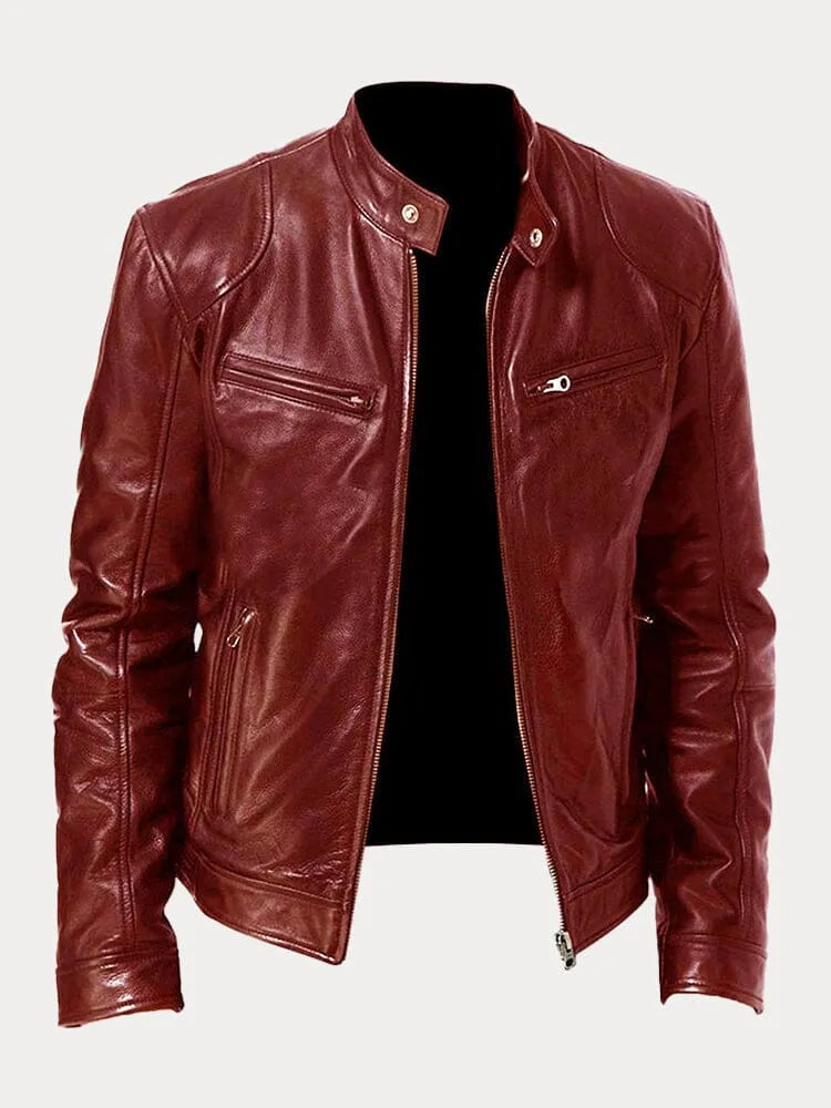 Henryk / Premium Casual Skórzana Kurtka